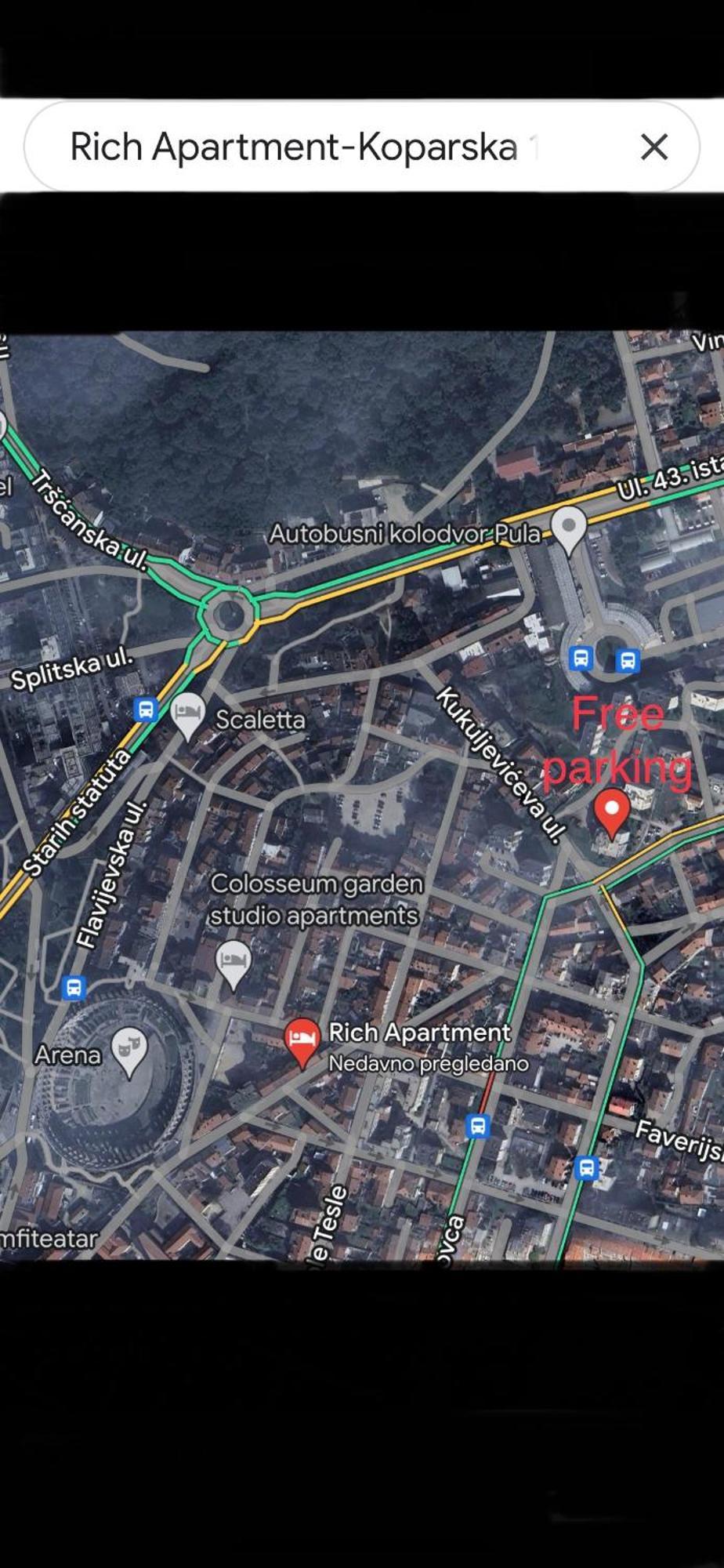 Rich Apartment Pula Zewnętrze zdjęcie
